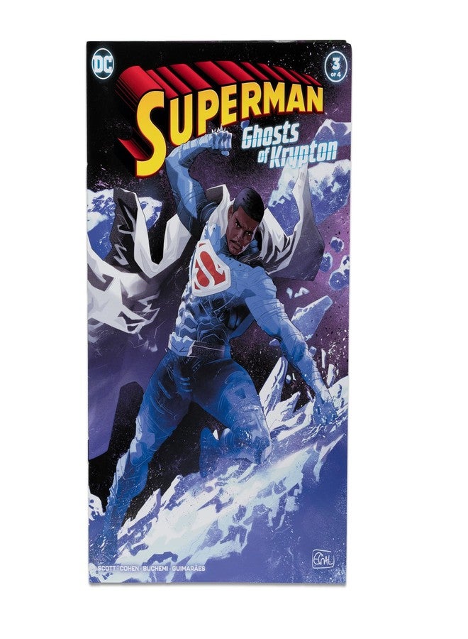 McFarlane DC Direct - Superman: Ghosts of Krypton - Page Punchers - 7" Earth-2 Superman Figure with Comic - Image 5